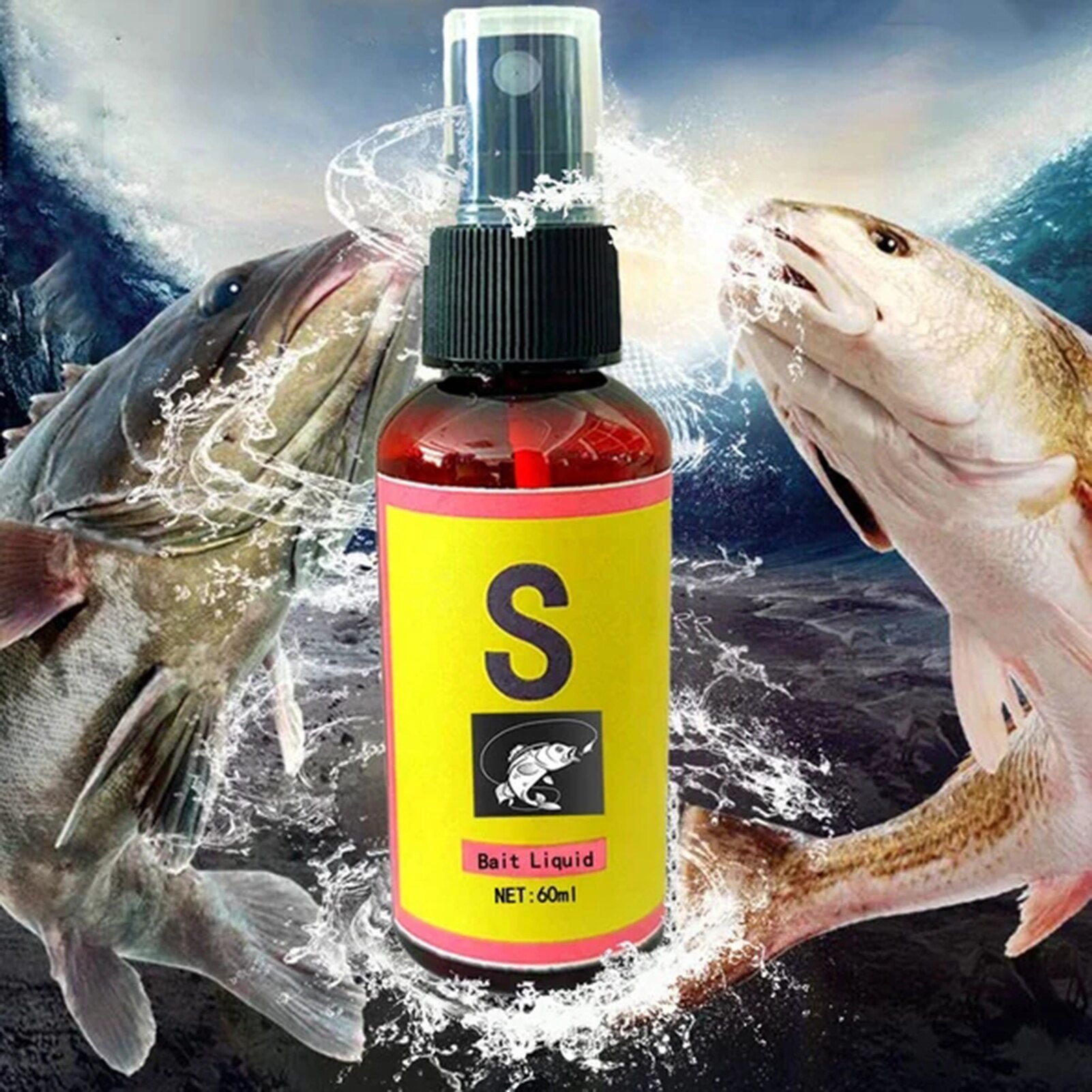 Attrattore liquido per esche da pesca | 1 + 1 gratuito