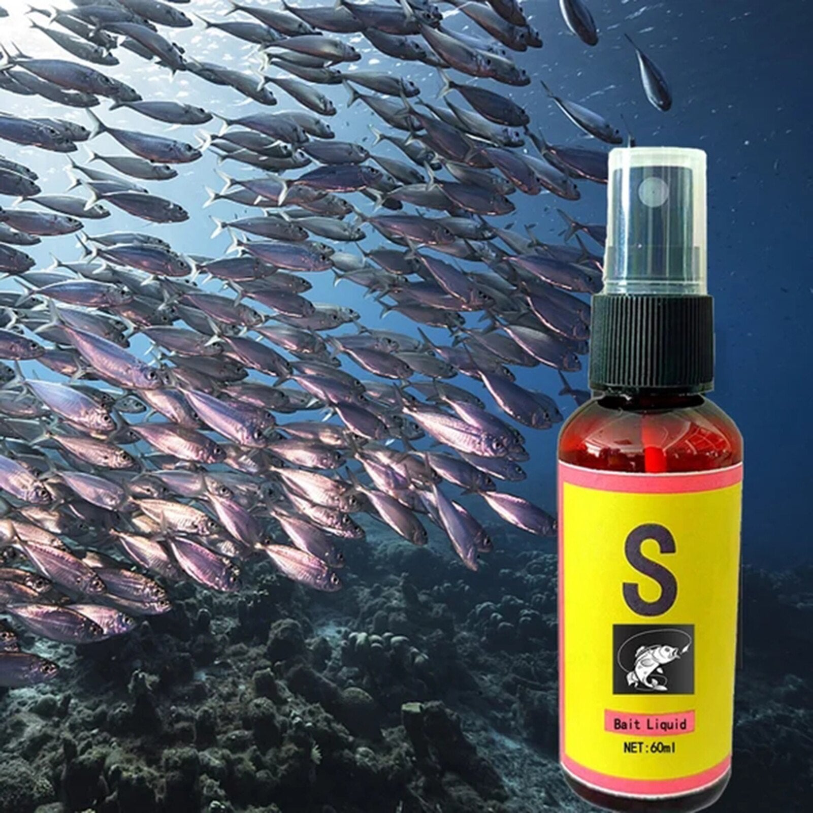 Attrattore liquido per esche da pesca | 1 + 1 gratuito