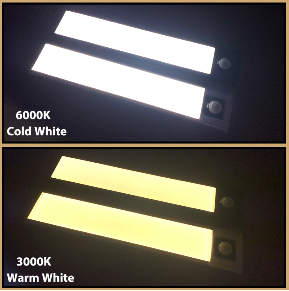 LED-lampe med bevægelsessensor