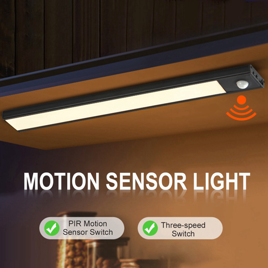 LED-lampe med bevægelsessensor