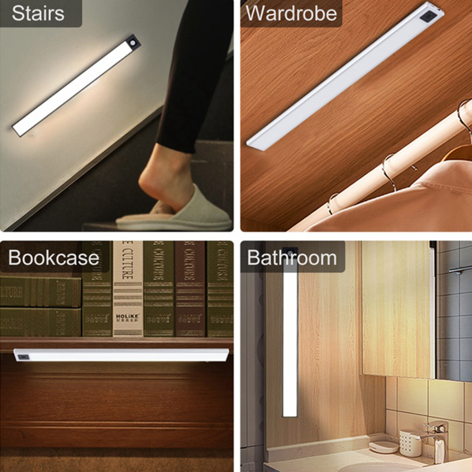LED-lampe med bevægelsessensor