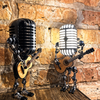 Unik robot-guitarformet LED-lampe