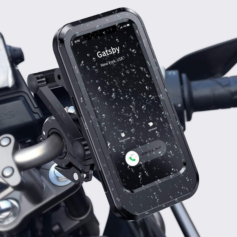 Supporto per telefono impermeabile per bicicletta
