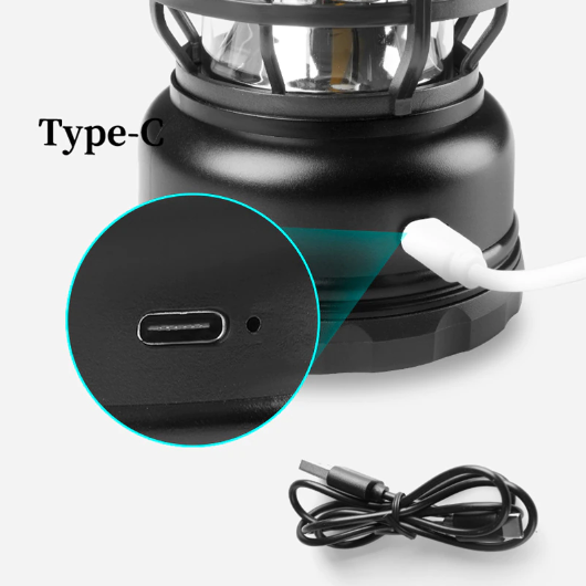 Lampada Smart Retrò | Ricaricabile